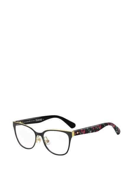 Ochelari de soare Kate Spade cu model floral cu imagine negru