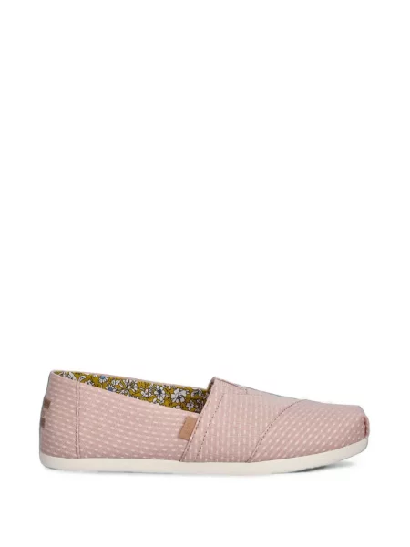Chiloți Toms cu buline slip-on roz