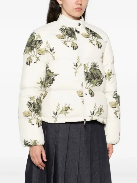 Geacă cu puf Moncler alb