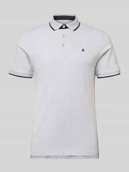 Koszulka polo o kroju regular fit z wyhaftowanym logo model ‘PAULOS’ Jack & Jones
