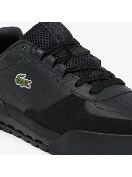 Lacoste Skórzane Sneakersy Slam Break czarne