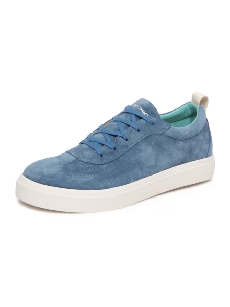 Sneakersy Panchic zamszowe niebieskie