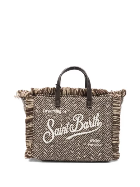 Shopperka Mc2 Saint Barth brązowa
