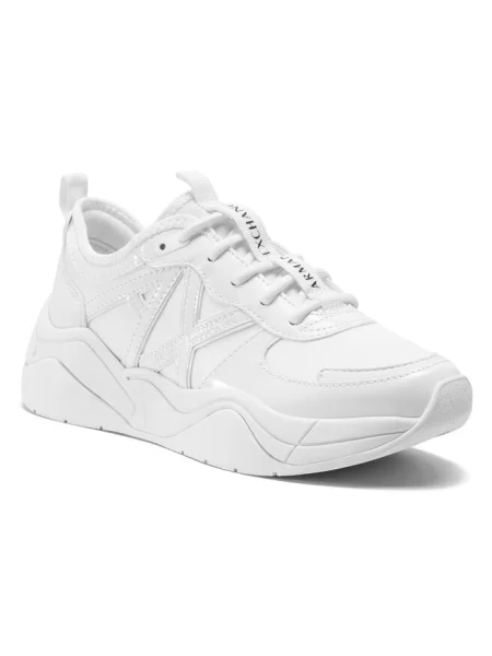 Sneakers Armani Exchange alb
