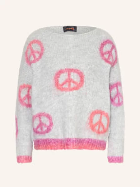 Miss Goodlife Sweter Z Dodatkiem Alpaki grau