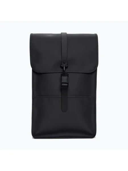 Rains hátizsák Backpacks nagy sima fekete