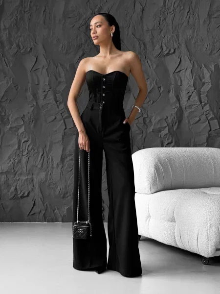Брюки Jadone Fashion черные