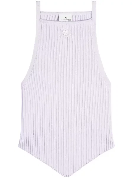 Top Courreges violet