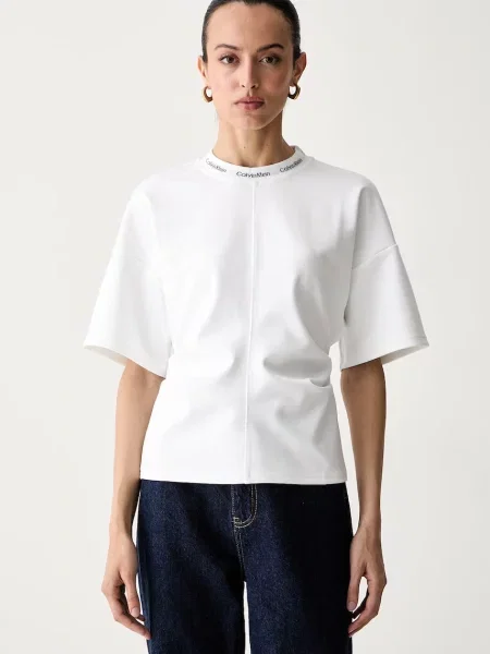 Calvin Klein Jeans Tricou alb