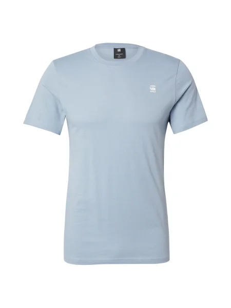 G-STAR Tricou Graw albastru porumbel alb