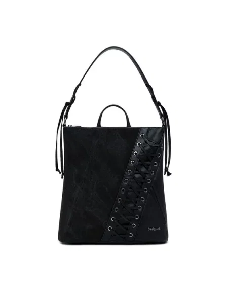 Desigual Τσάντα Patch Tango P μαύρο