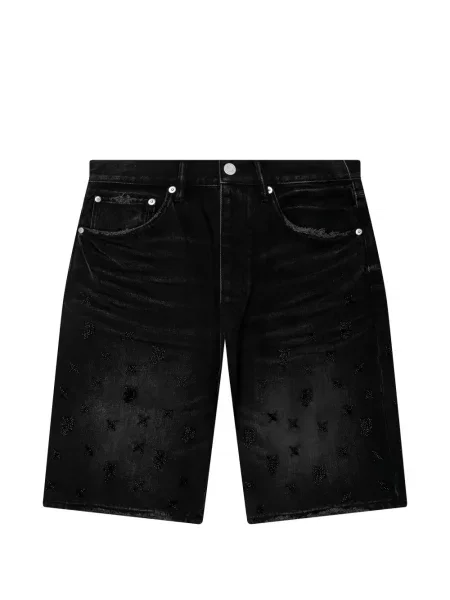 Kraťasy Purple Brand s korálky černé