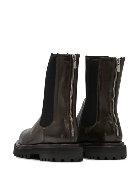 Botine chelsea Officine Creative maro