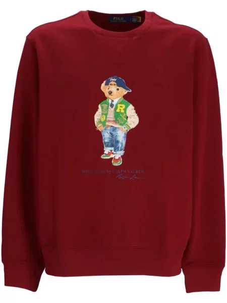 Fular Polo Ralph Lauren cu imagine în carouri roșu
