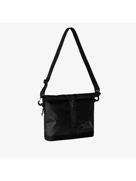 Geantă The North Face Base Camp Shoulder Bag TNF Black/ Asphalt Grey Universal negru