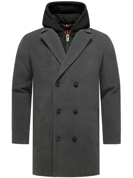 STONE HARBOUR Palton de iarnă Darioon XX gri metalic negru