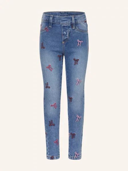 S.Oliver Red Jeansy Slim Fit blau czerwone