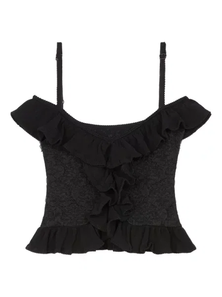 Top Donde Esteban tricotate negru