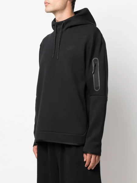 Hanorac cu glugă Nike cu imagine negru