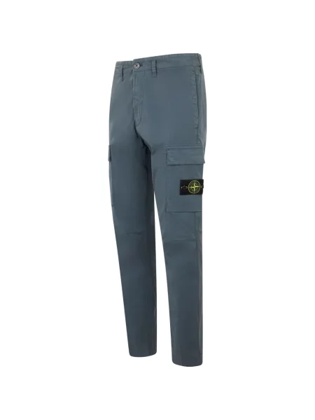 Карго панталони Stone Island кепър камъни синьо