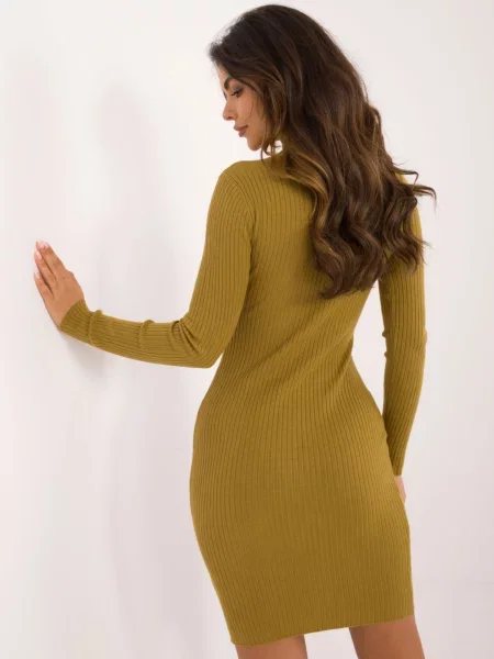 Sukienka Wool Fashion Italia garniturowa khaki