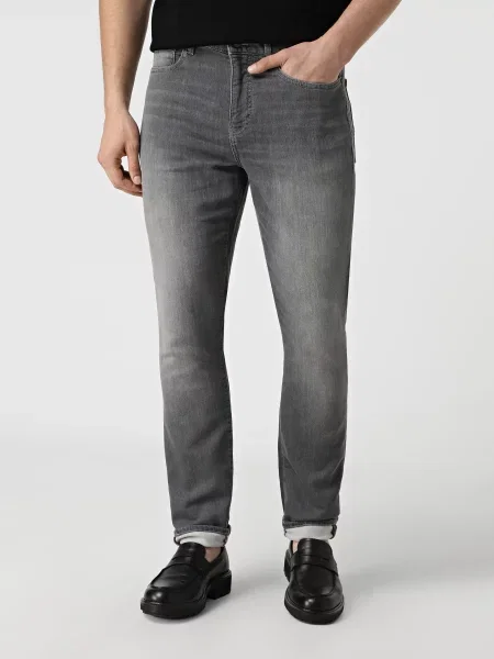 Скіні джинси Armani Exchange сірий