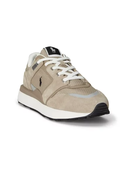 Sneakersy Polo Ralph Lauren zamszowe beżowe