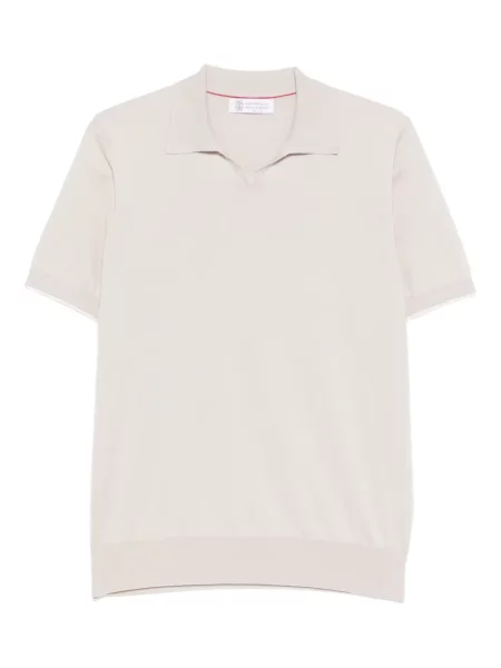 Polo Brunello Cucinelli tricotate