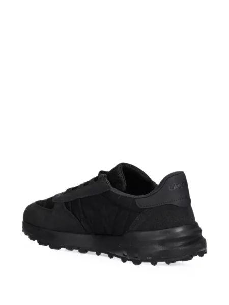 Sneakerși Lacoste cu autograf negru