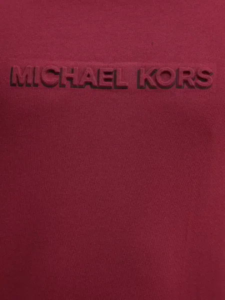 Футболка Michael Kors с принтом бордовая