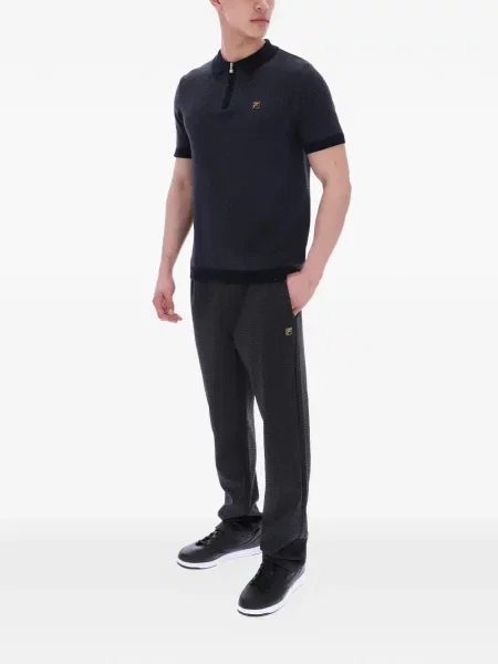Tricou polo Fila negru