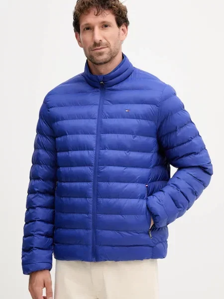 Tommy Hilfiger geacă petrecută pentru bărbați albastru
