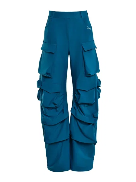 Winshape Pantaloni sport închis verde