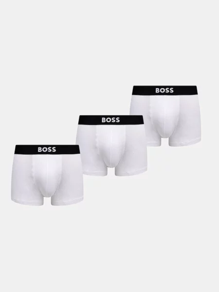 BOSS boxeri barbati alb