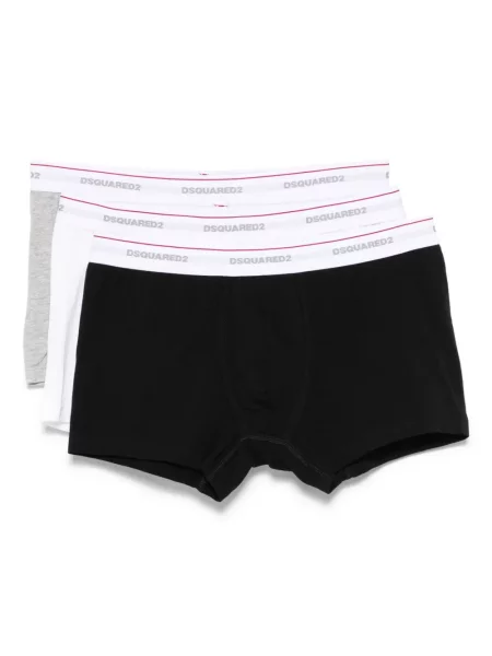 Boxeri Dsquared2 cu autograf negru