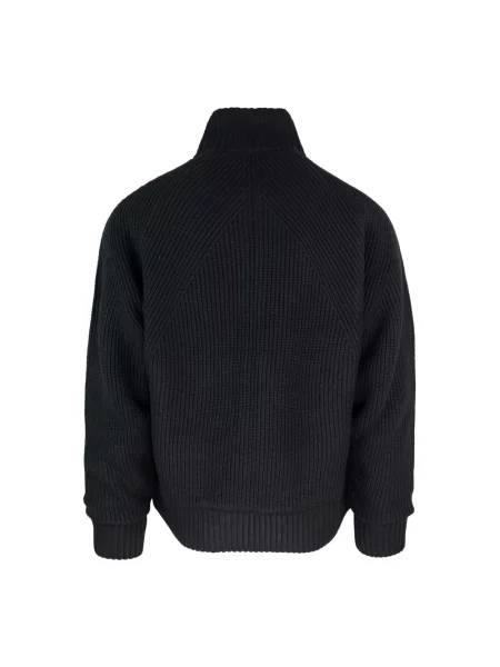 Kardigan Carhartt Wip wełniany czarny