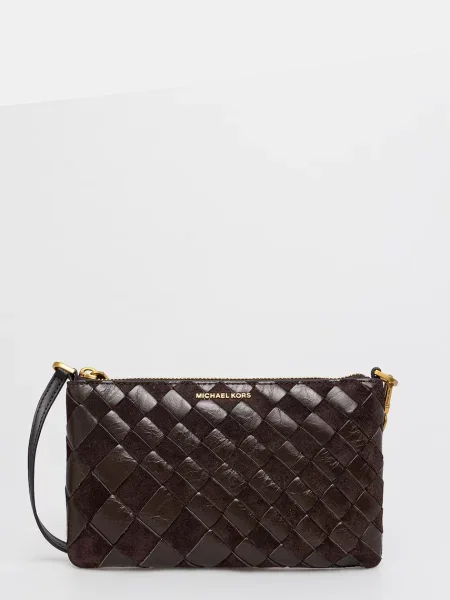 MICHAEL Michael Kors psaníčko přes rameno semišové hnědé