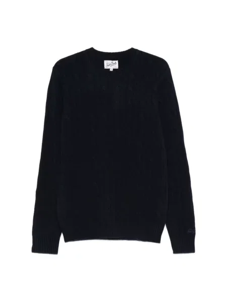 Sweter Mc2 Saint Barth niebieski