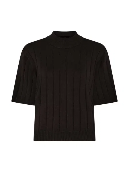 Dzianinowy sweter Bruuns Bazaar brązowy