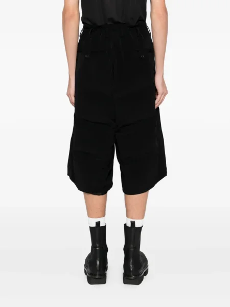 Pantaloni scurți Yohji Yamamoto negru