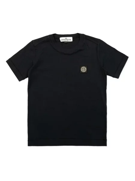 Koszulka dziecięca Stone Island czarna