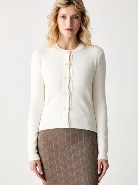 Marciano by Guess cardigan pentru femei cu vâscoză YAMNA bej