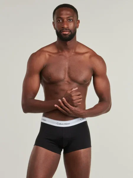 Nohavičky Calvin Klein Jeans s nízkym pásom čierna