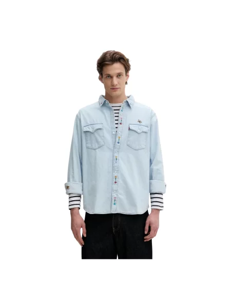 Koszula dżinsowa Levi's niebieska