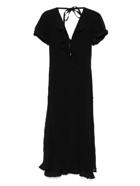 Rochie maxi Jil Sander de costum negru
