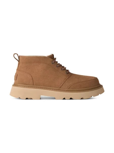 UGG παπούτσια Ανδρικά σουέτ M Chukka Lug καφέ