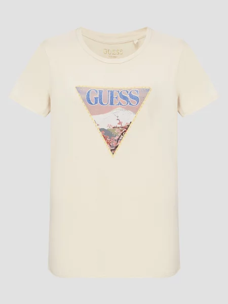 Футболка GUESS бежевий