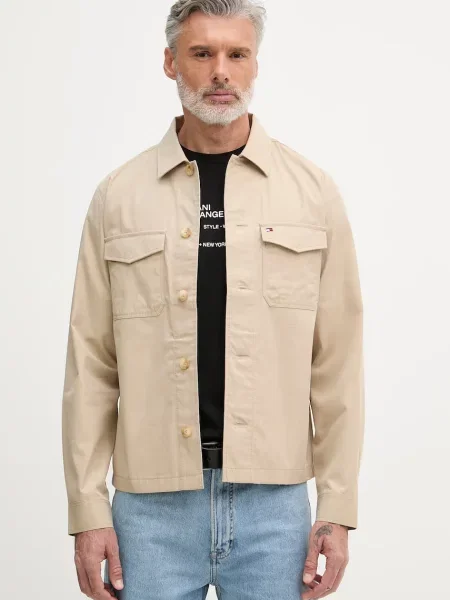 Tommy Hilfiger geacă de tranziție pentru bărbați cu bej