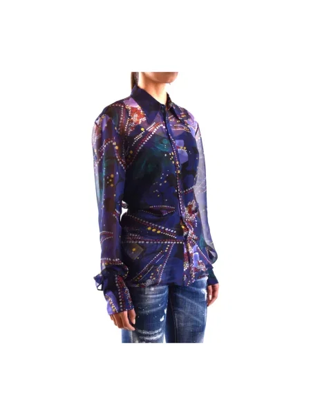 Koszula Dsquared2 niebieska