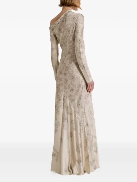 Rochie Alberta Ferretti cu model floral cu imagine